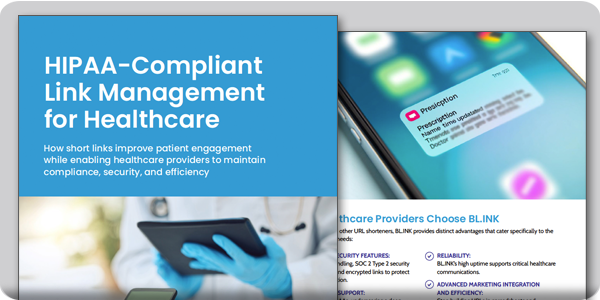 HIPAA-compliant link management