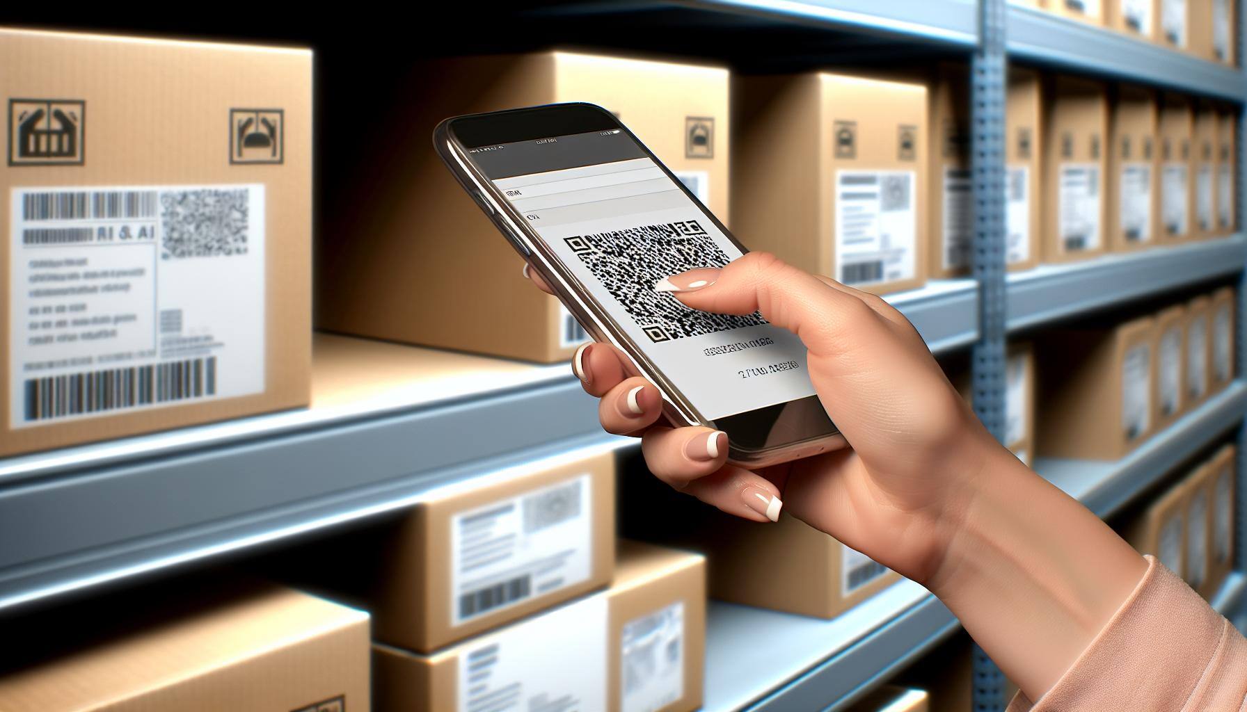 Using QR Codes for Inventory Management